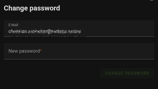 Change Password
